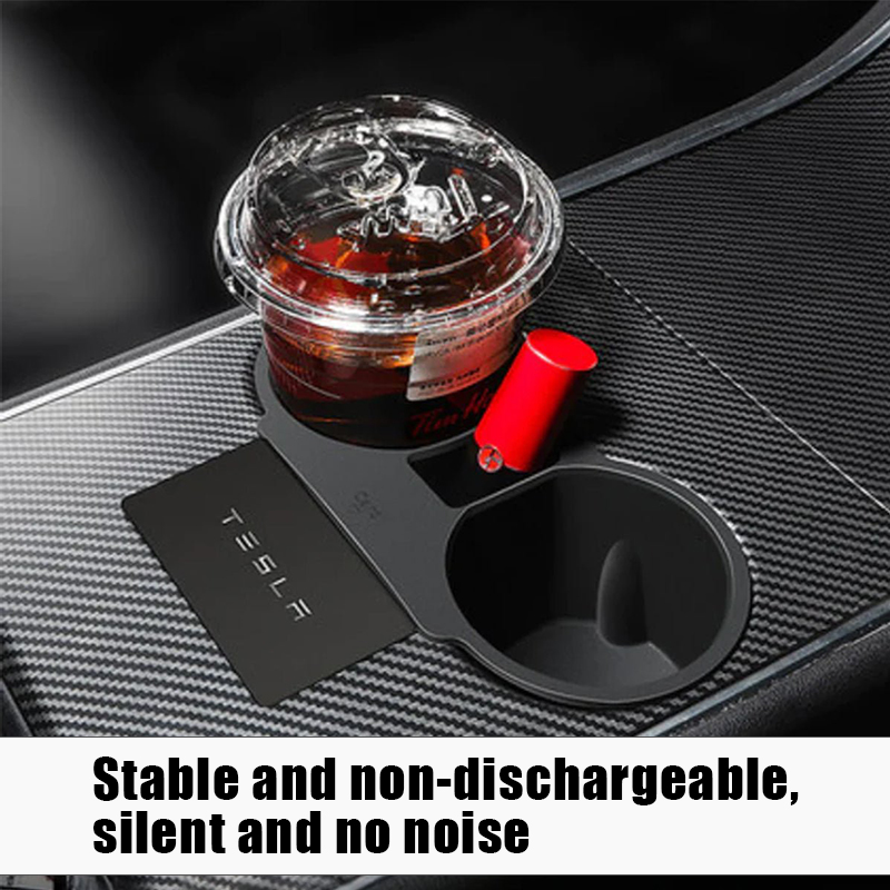 Center Console Tesla Cup Holder for Model 3/ Model Y 2021-2024-TESGOD