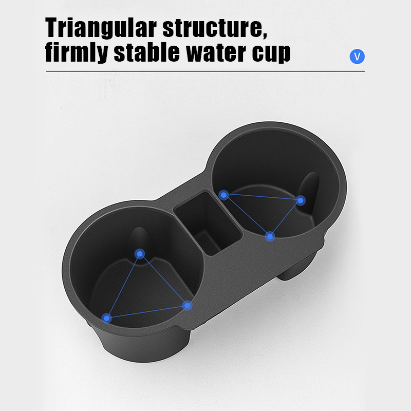 Center Console Tesla Cup Holder for Model 3/ Model Y 2021-2024-TESGOD