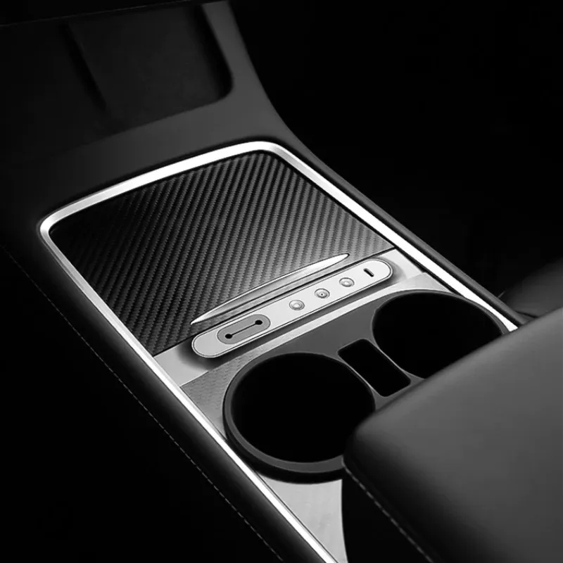 Center Console USB Hub Buttons for Tesla Model 3（2021-2023）/ Y（2021-2023）-TESGOD