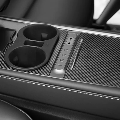 Center Console USB Hub Buttons for Tesla Model 3（2021-2023）/ Y（2021-2023）-TESGOD