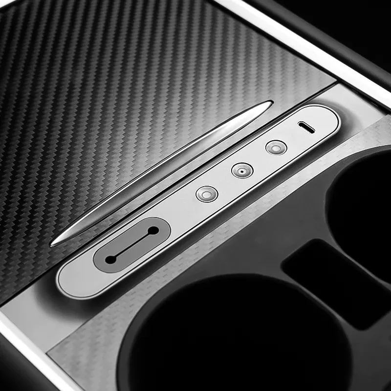 Center Console USB Hub Buttons for Tesla Model 3（2021-2023）/ Y（2021-2023）-TESGOD