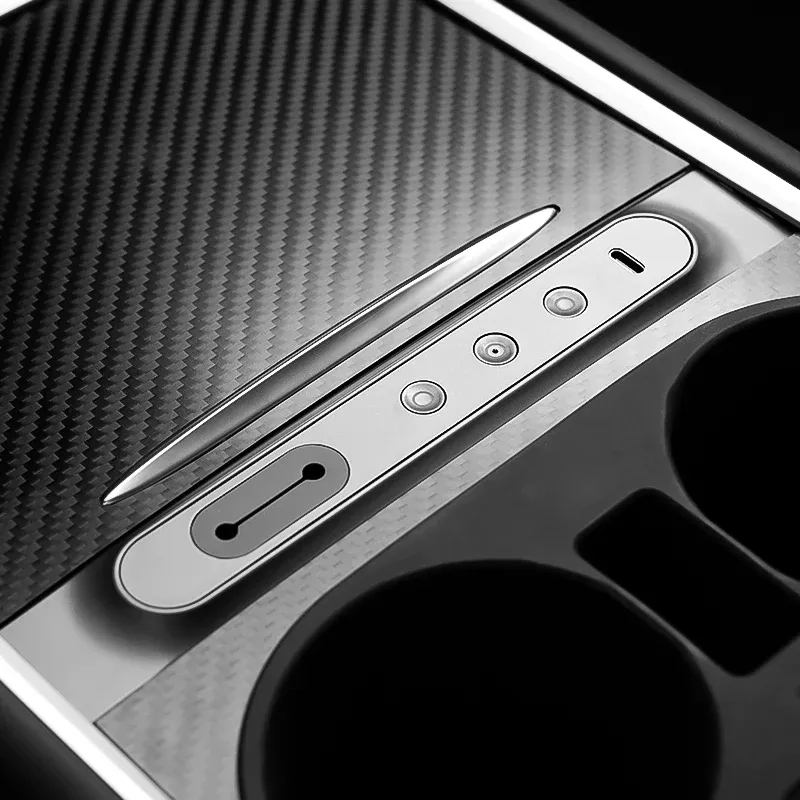 Center Console USB Hub Buttons for Tesla Model 3（2021-2023）/ Y（2021-2023）-TESGOD