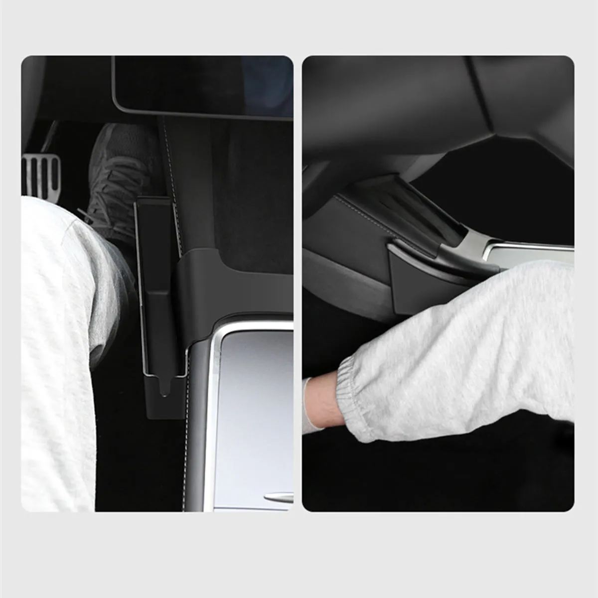 Center Control Side Storage Box for Tesla Model 3（2019-2024+）/ Y（2020-2024）-TESGOD