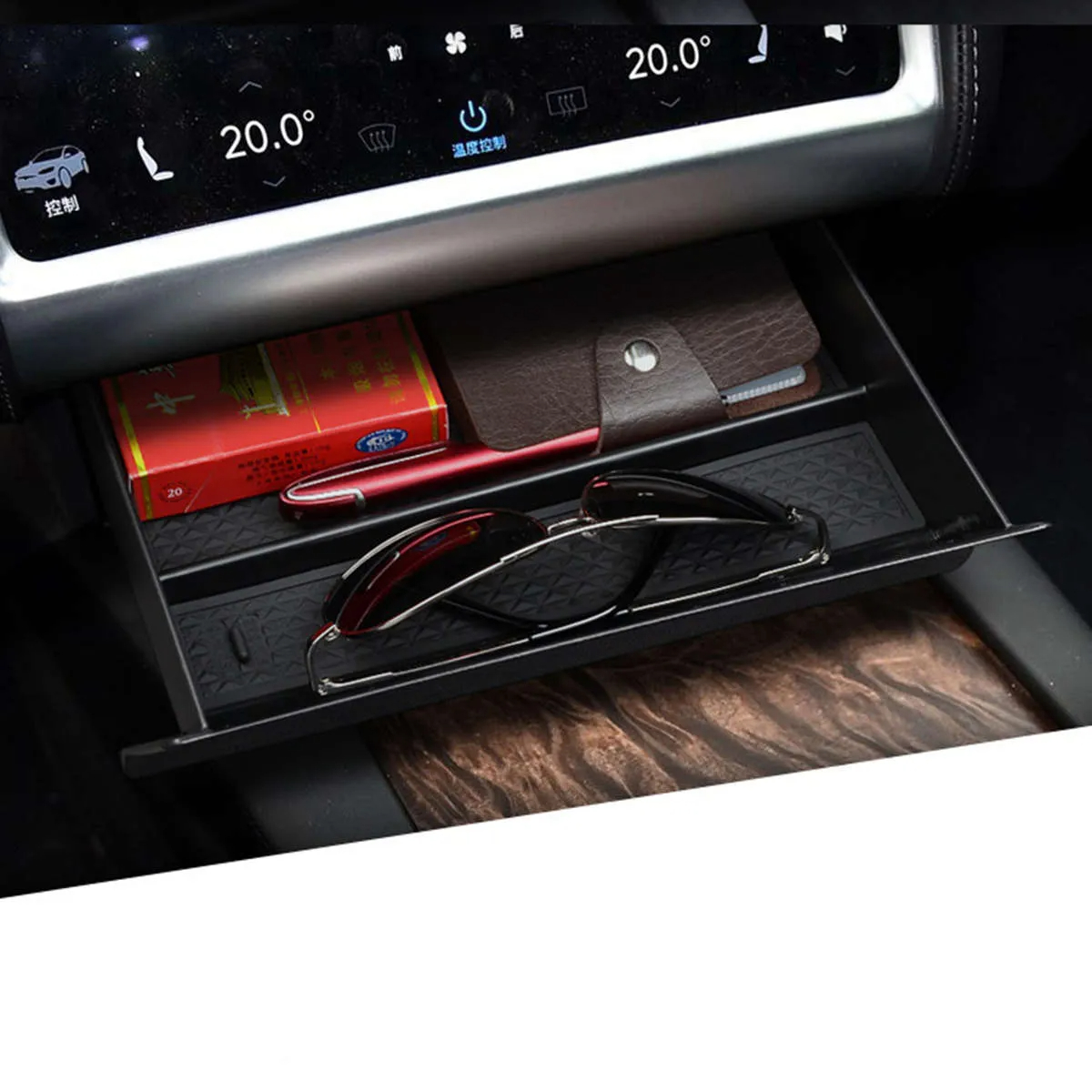 Center Drawer Box for Tesla Model X/S 2012-2020-TESGOD