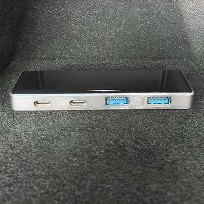 Center Console Armrest Box and Back Seat USB Hub for Tesla Model 3（2021-2023.10）/ Y（2021-2023）-TESGOD