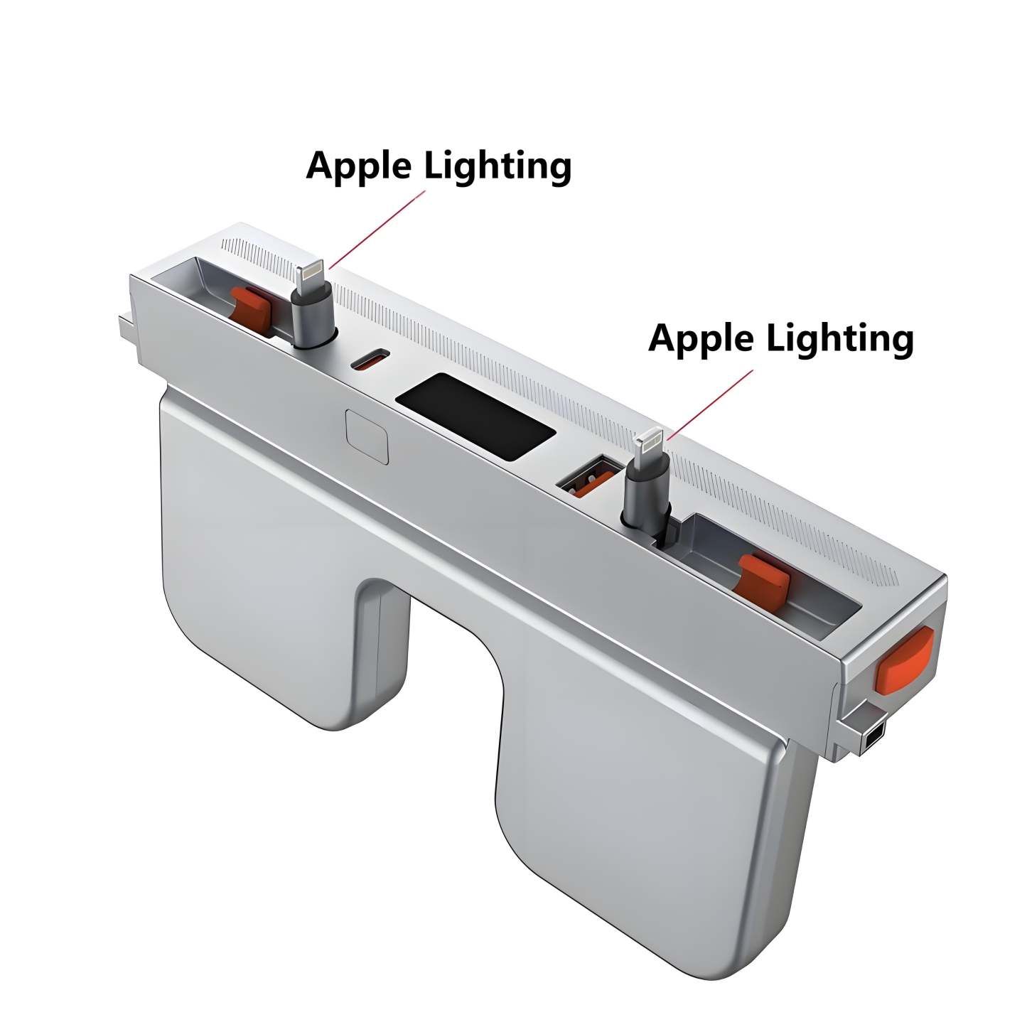 Center Console Ambient Light USB Hub Tesla Model Y Juniper / Model 3 Highland