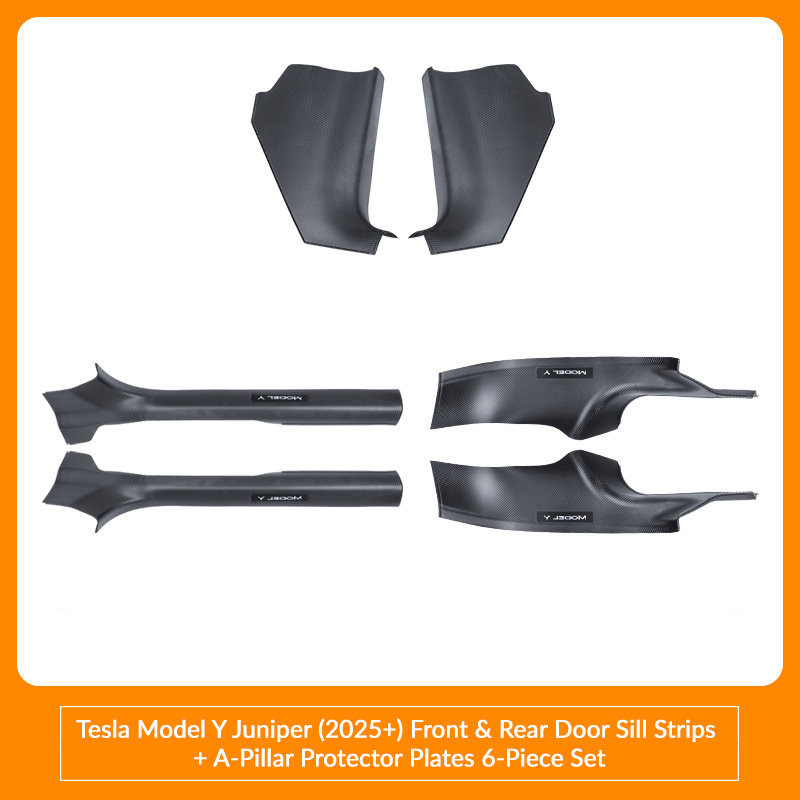 Complete Interior Door Protection Kit for Tesla Model Y Juniper 2025+