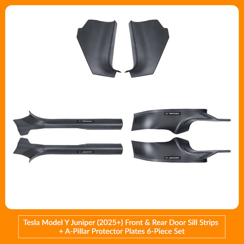 Complete Interior Door Protection Kit for Tesla Model Y Juniper 2025+