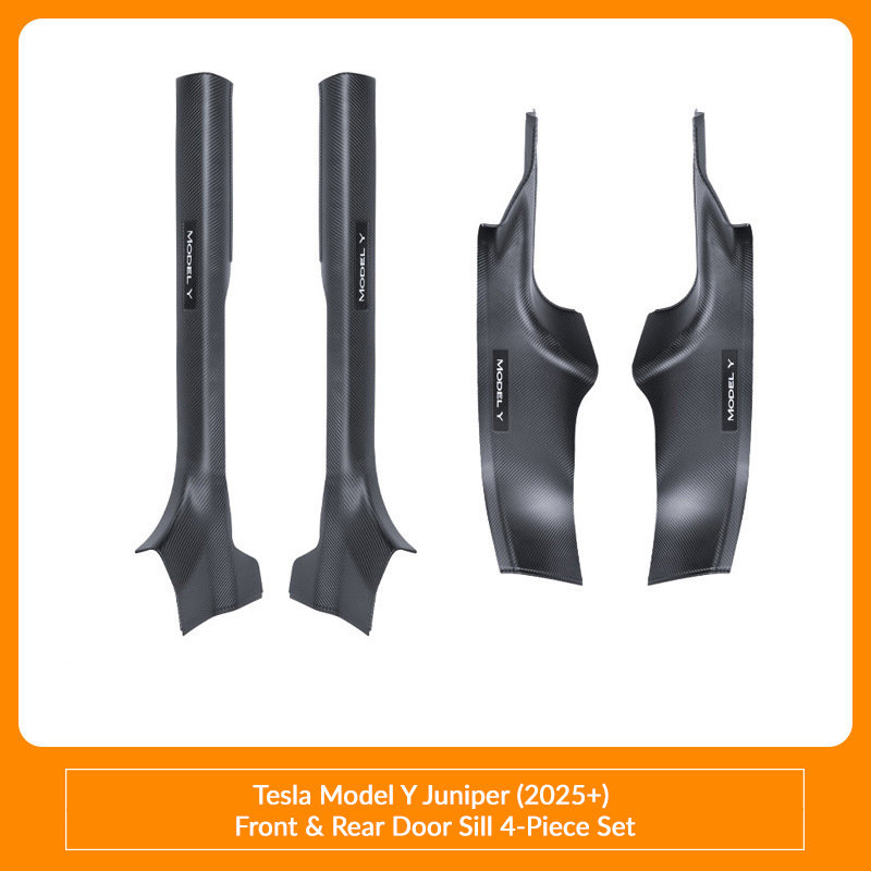 Complete Interior Door Protection Kit for Tesla Model Y Juniper 2025+