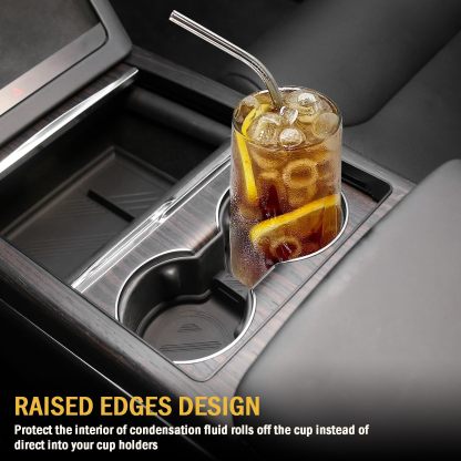  Center Console Storage Mat for Tesla Model S/X-TESGOD