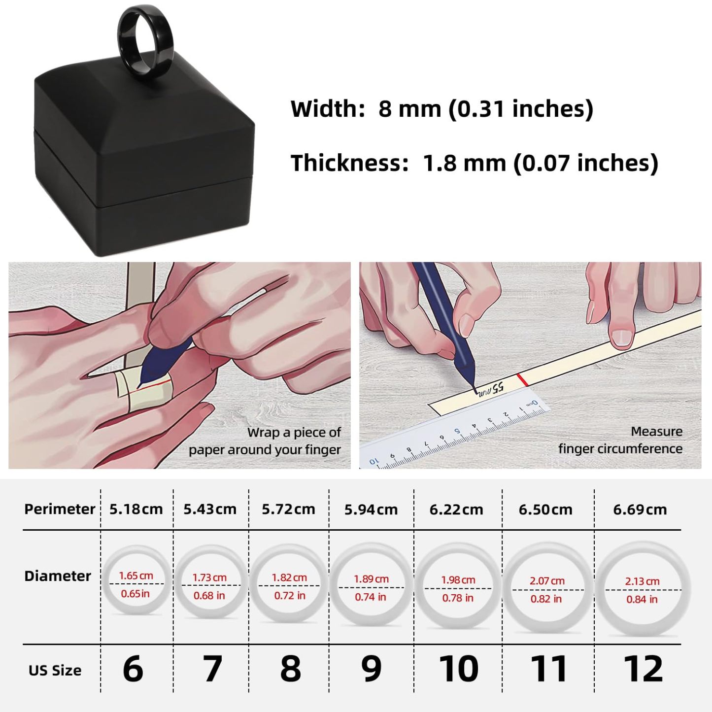 Tesla Smart Key Ring for Model 3/Y – Zirconia Ceramic RFID Key-TESGOD