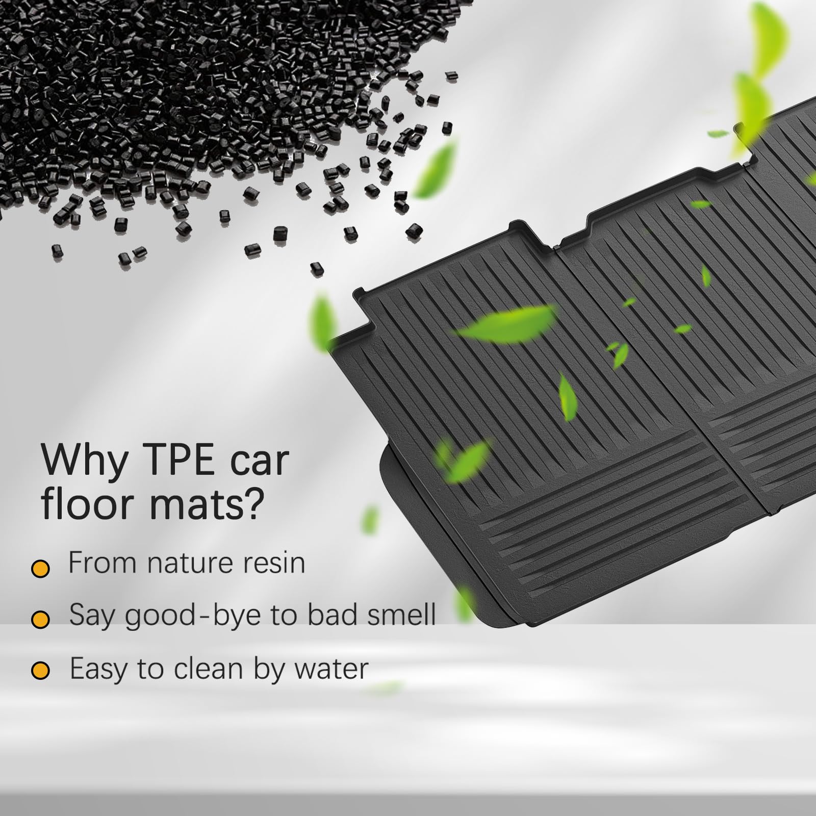 Cybertruck Tailored Floor and Cargo Liner Set - Tough TPE Construction-TESGOD