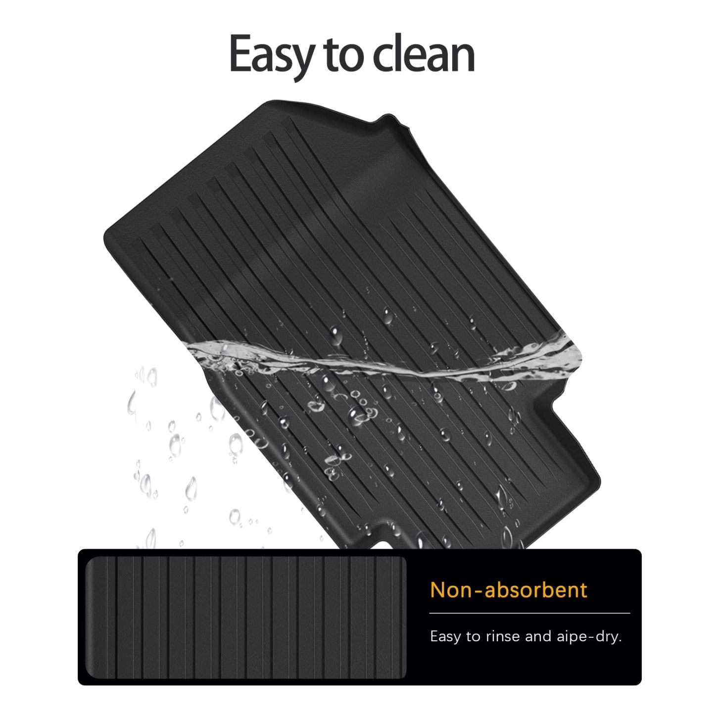 Cybertruck Tailored Floor and Cargo Liner Set - Tough TPE Construction-TESGOD