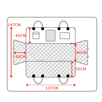 Dog Liner for Tesla Model 3 / X / S / Y-TESGOD