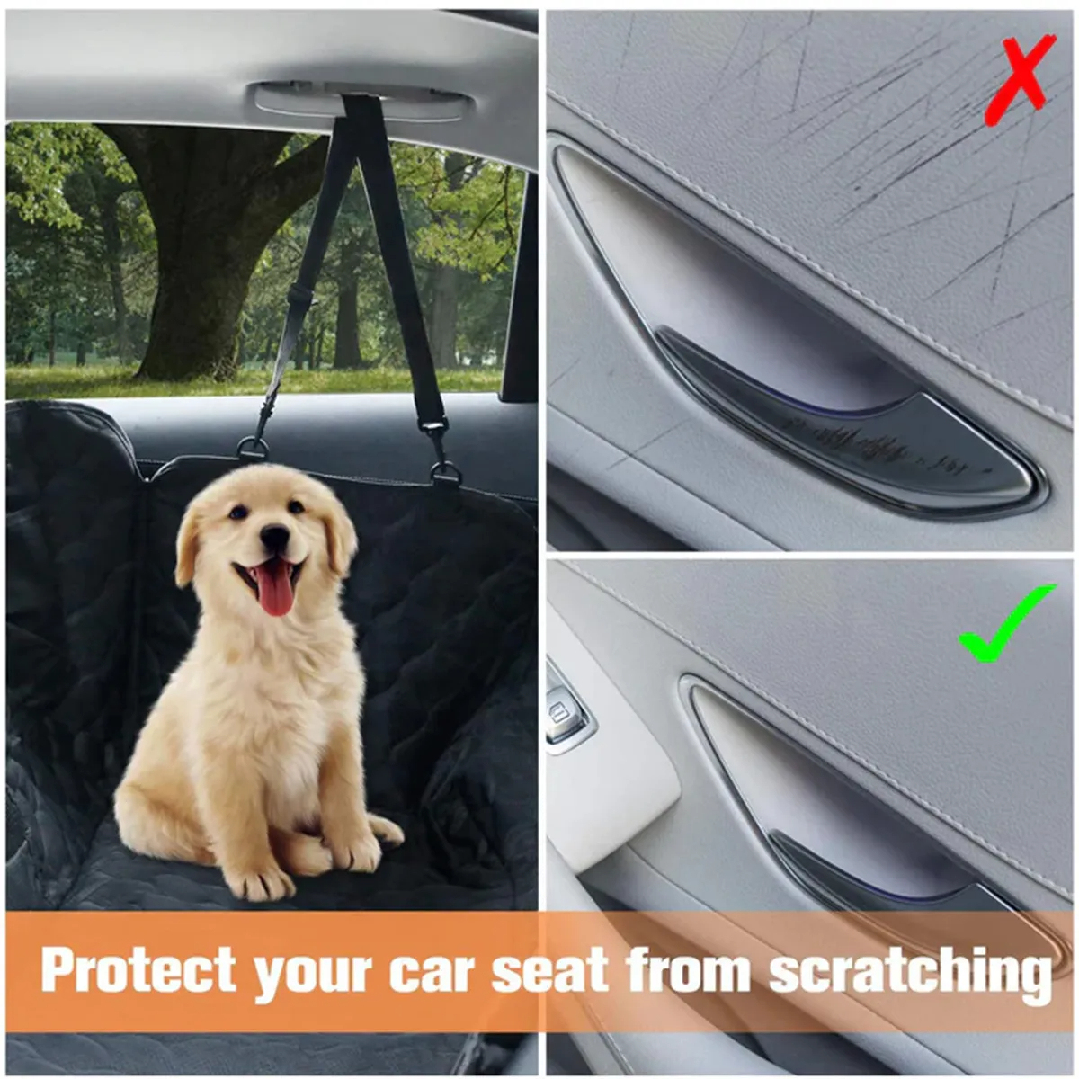 Dog Seat Cover for Tesla Model 3/Y/S/X-TESGOD
