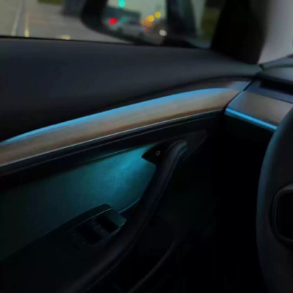 Door Handle Bowl Lights Ambient Lighting for Model 3 Highland & New Model Y