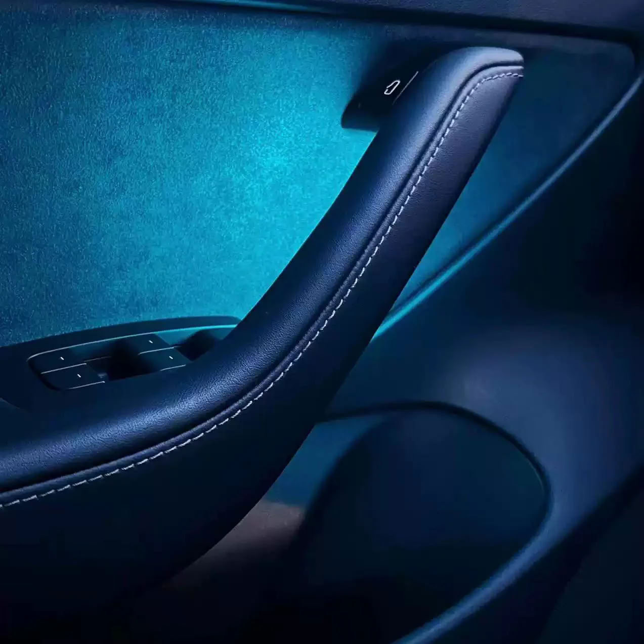 Door Handle Bowl Lights Ambient Lighting for Model 3 Highland & New Model Y