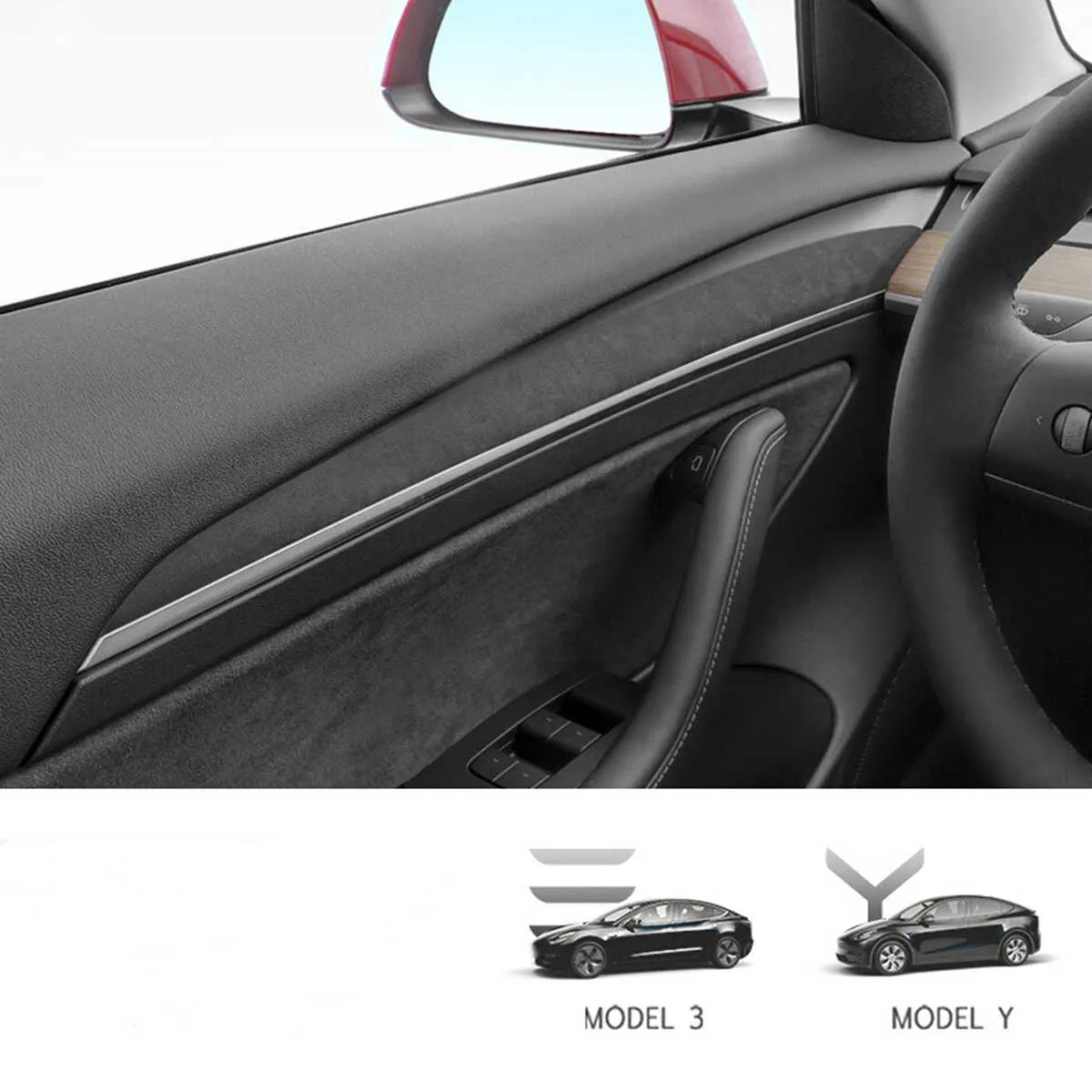 Door Trim for Tesla Model 3/Y（2021-2023）-TESGOD