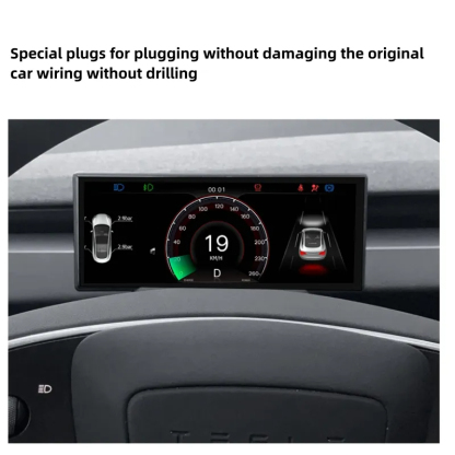 F62 Tesla Model 3 Highland 6.2-inch Linux System Dashboard Screen-TESGOD
