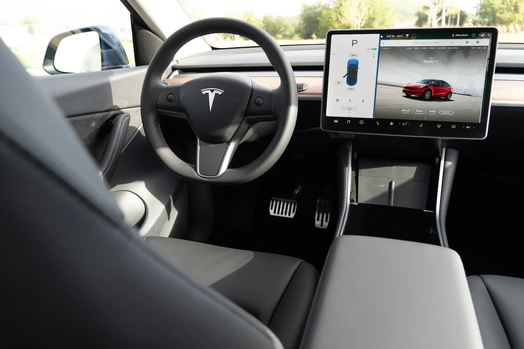 Foot Pedals for Tesla Model 3/Y-TESGOD