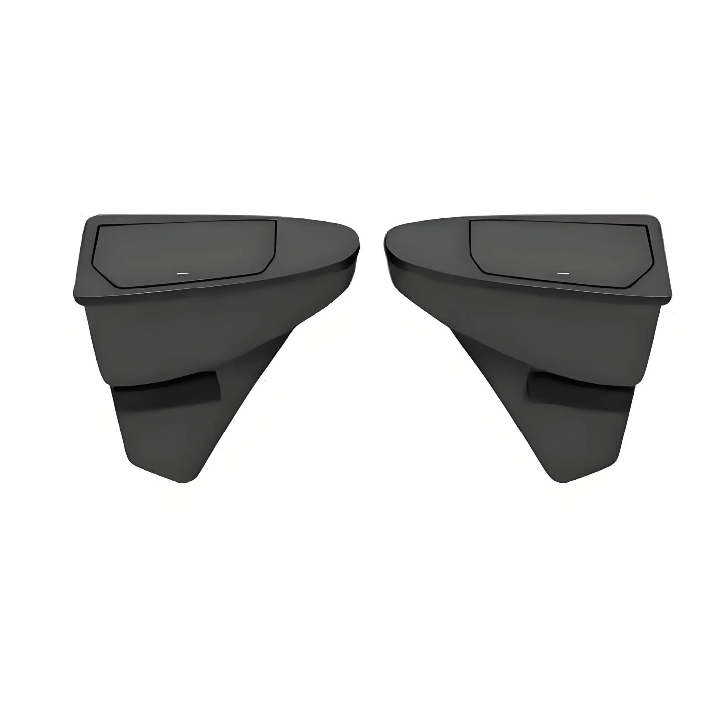 Front Door Trash Can Organizer for Tesla Model Y Juniper (2PCS)