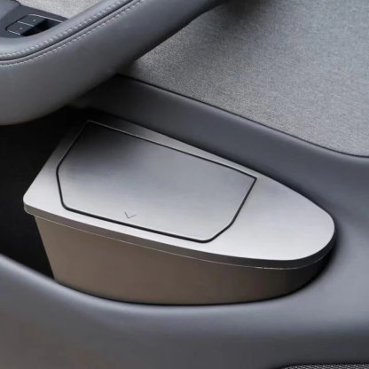Front Door Trash Can Organizer for Tesla Model Y Juniper (2PCS)