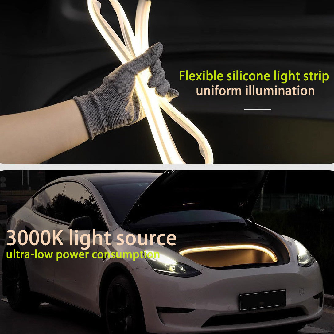 Frunk Trunk Ambient Light for Model 3 Highland 2024+ / New Model Y 2025+-TESGOD