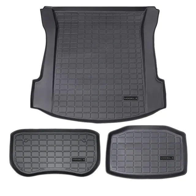  Frunk and Trunk Mats for Tesla Model 3/Y (2019 - 2023)-TESGOD