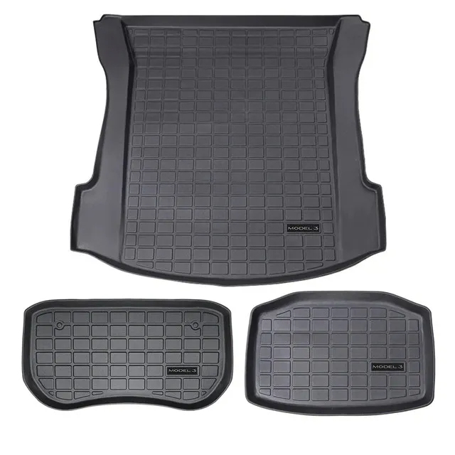  Frunk and Trunk Mats for Tesla Model 3/Y (2019 - 2023)-TESGOD