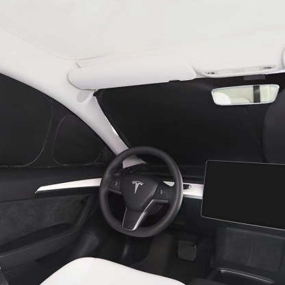 Full Set of 8 Side Window Sunshades for Tesla Model 3/Y-TESGOD
