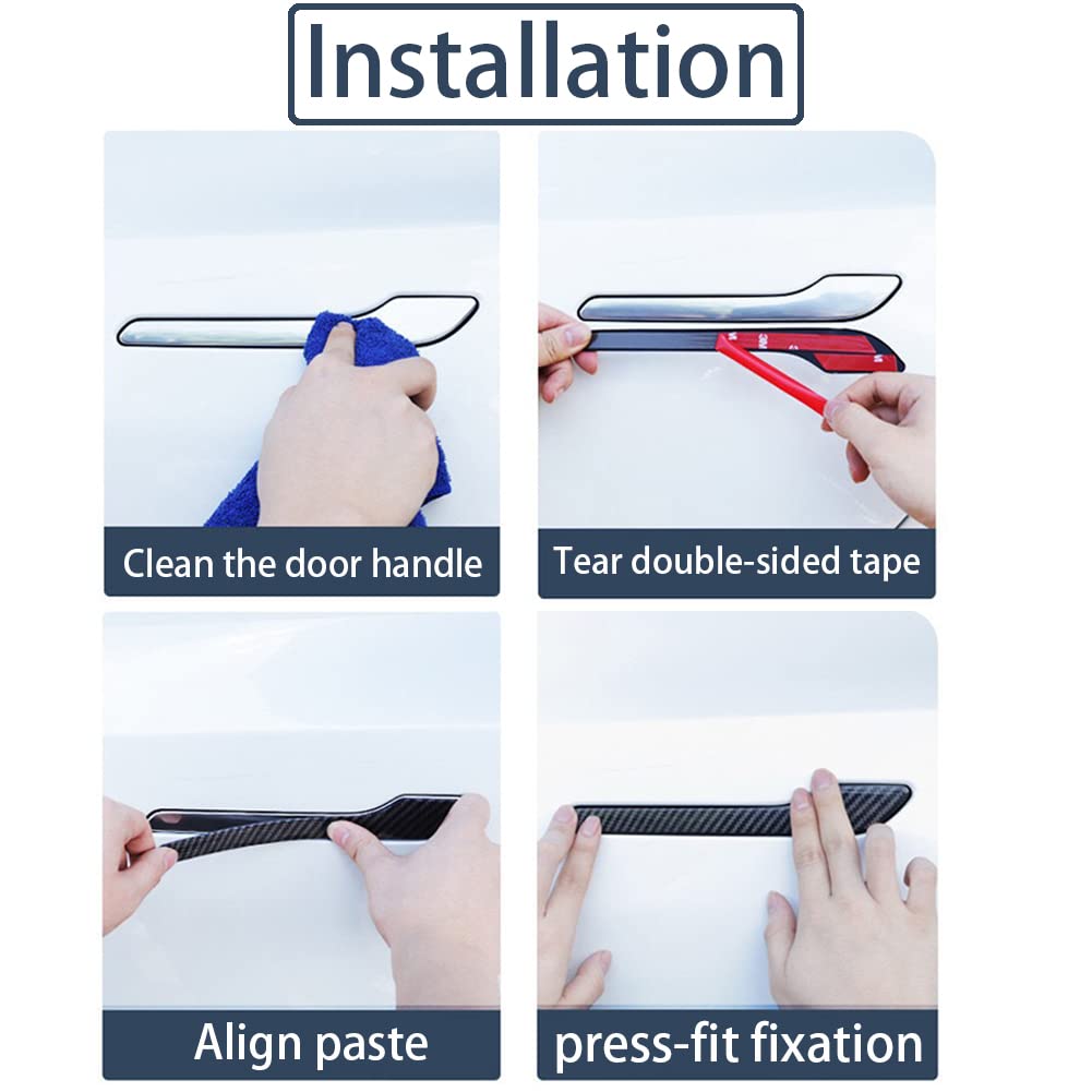 Door Handle Decorative Cover for Tesla Model 3/Y-TESGOD