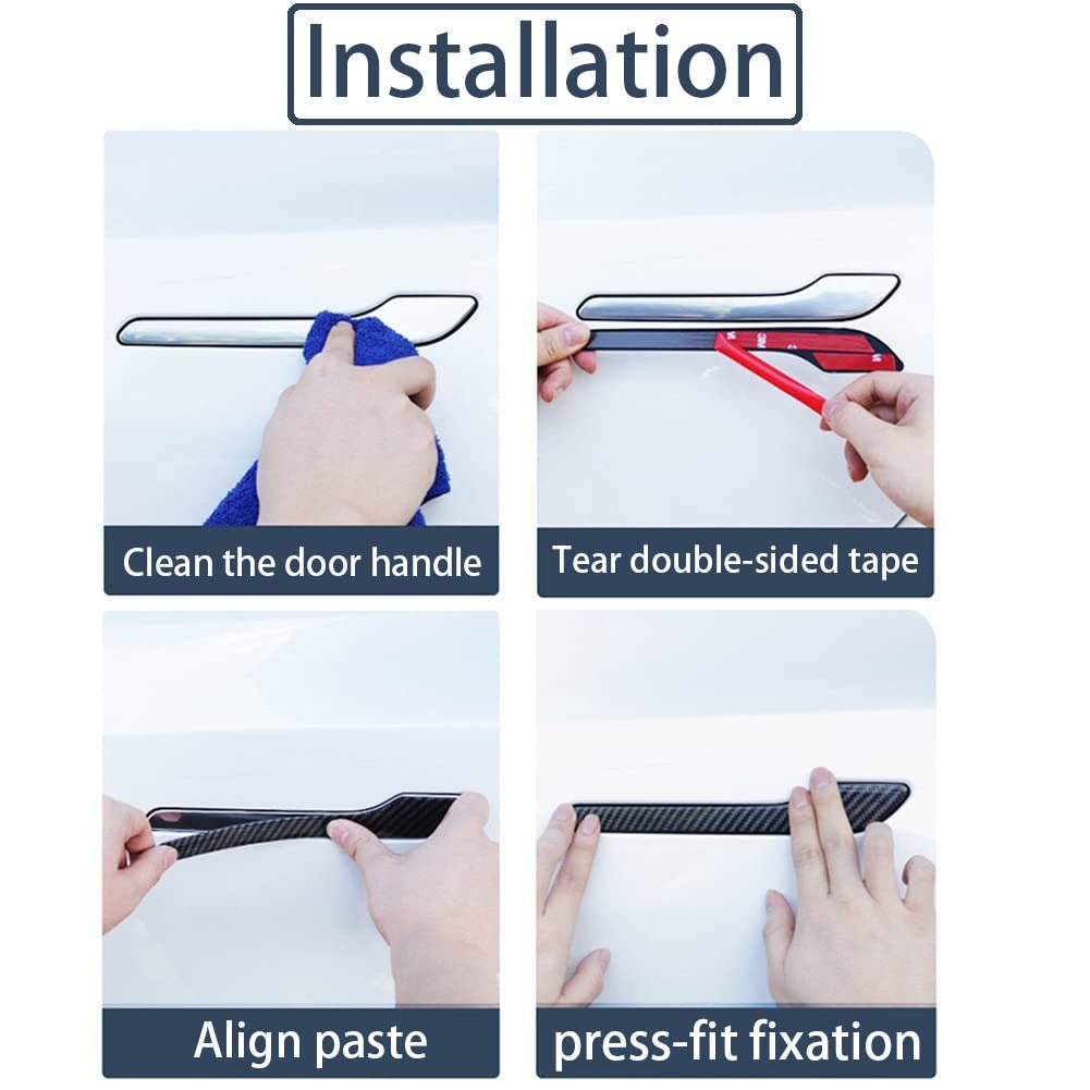 Door Handle Decorative Cover for Tesla Model 3/Y-TESGOD