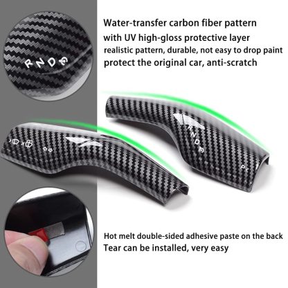 Interior Steering Wheel Steering Rod Patch for Tesla Model 3/Y-TESGOD