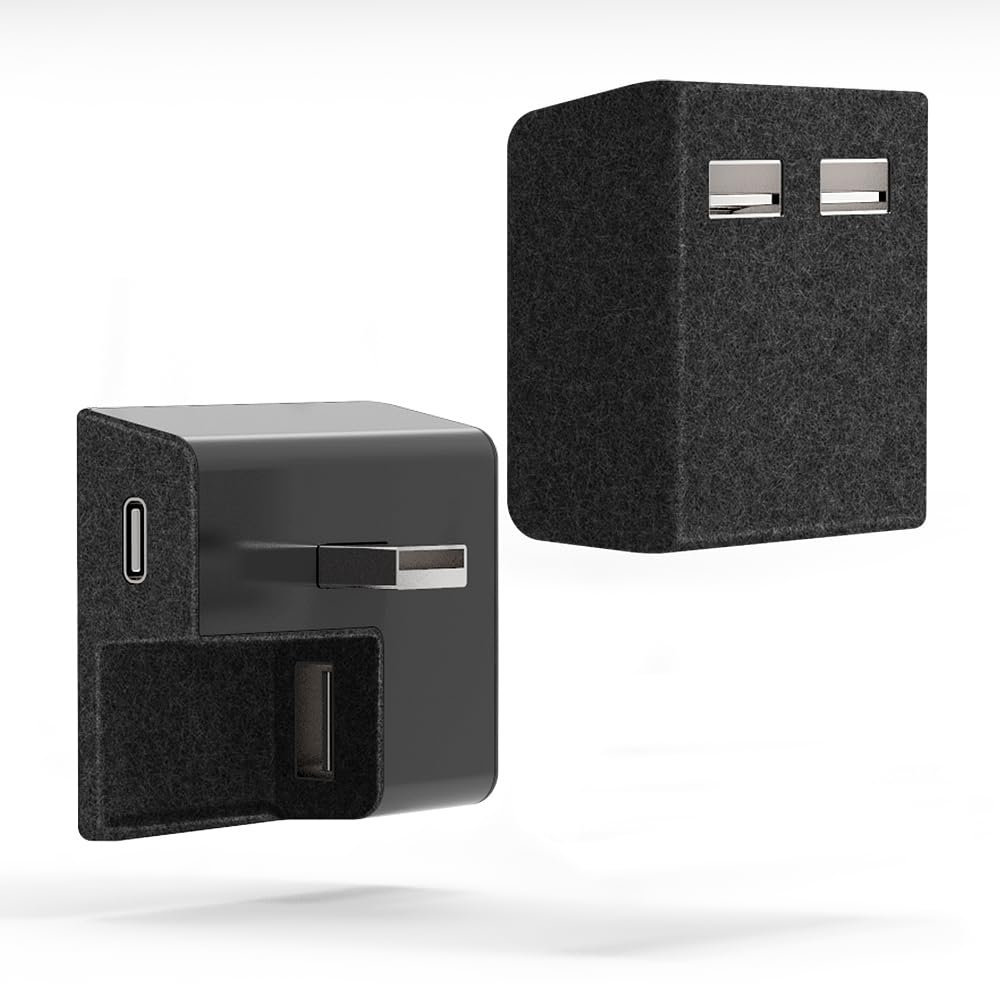 Glovebox USB Hub for Tesla Model Y / Model 3 Highland（2023.10+） – Multi-Port ABS Flocking Dock
