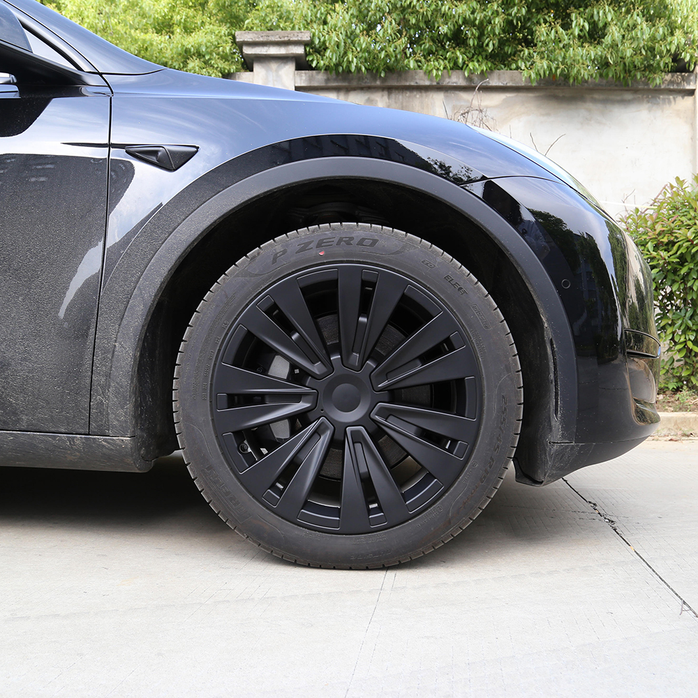 4PCS HubCap Wheel Covers for Tesla Model Y (19-inch)-TESGOD