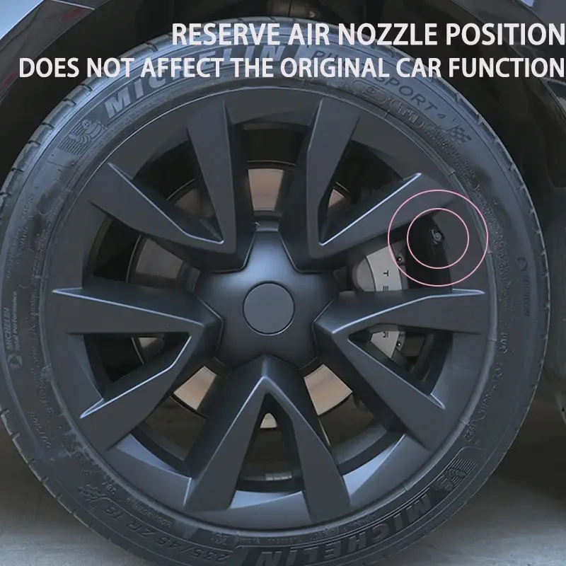 4PCS HubCap for Tesla Model 3 (2018-2023)-TESGOD