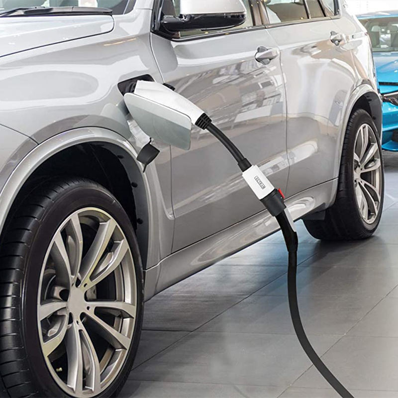 Tesla J1772 Electric Vehicle Charger Adapter 40A 250V-TESGOD