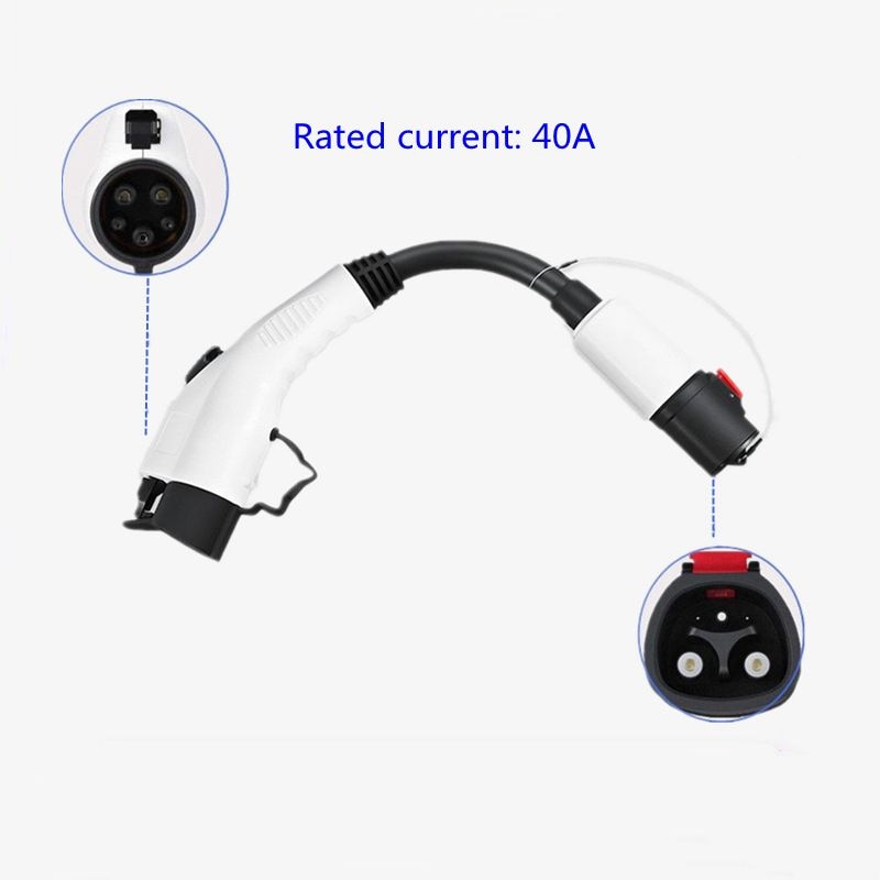 Tesla J1772 Electric Vehicle Charger Adapter 40A 250V-TESGOD