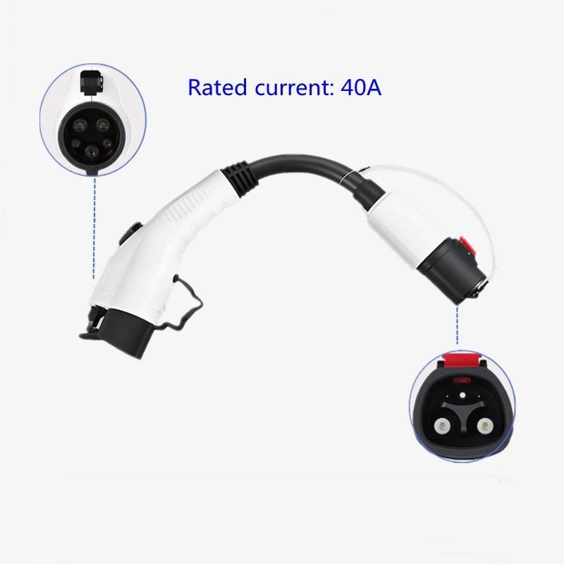 Tesla J1772 Electric Vehicle Charger Adapter 40A 250V-TESGOD