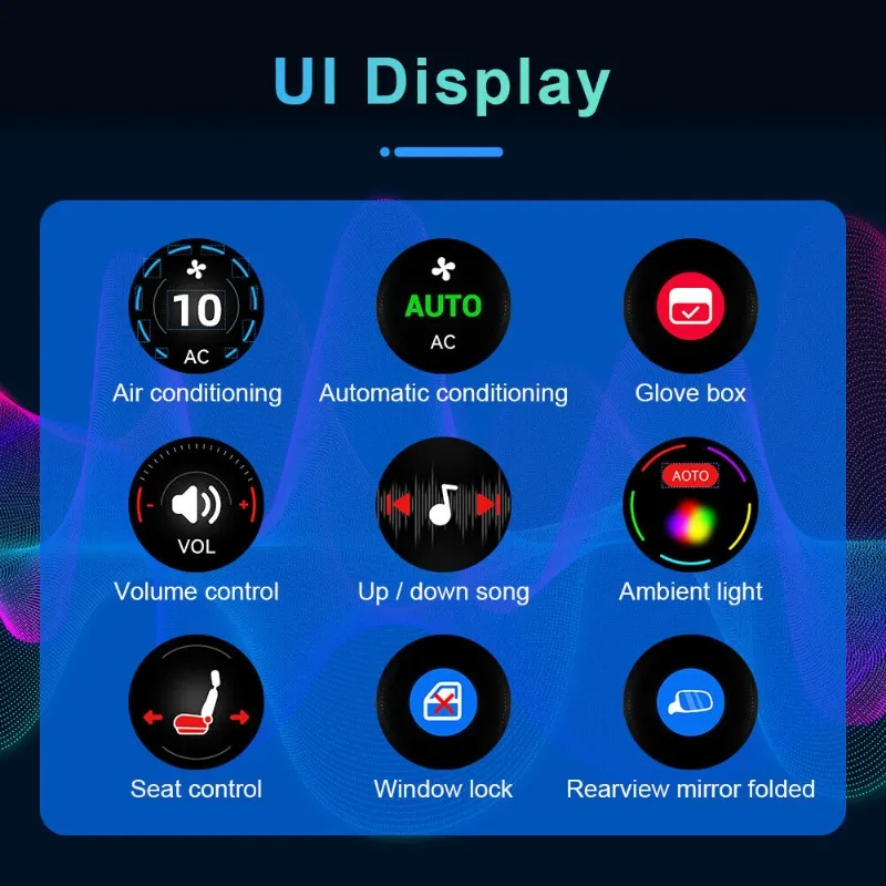 LCD Knob Docking Station for Tesla Model 3（2021-2024）/ Y（2020-2024）-TESGOD