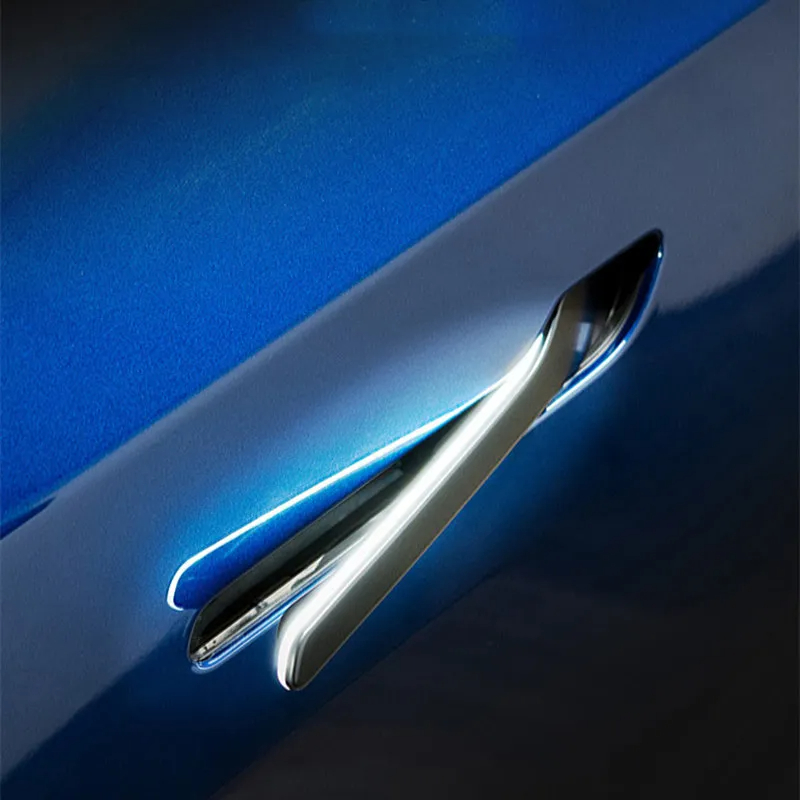 Tesla Model 3 Highland Auto Present Door Handle with LED (4PCS)-TESGOD