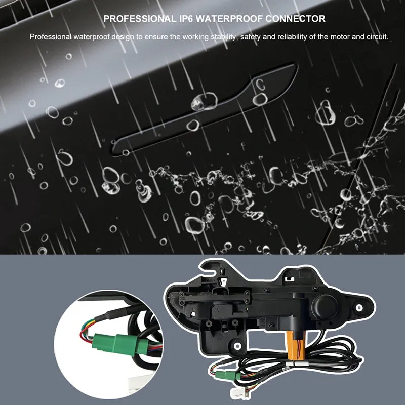 Tesla Model 3 Highland Auto Present Door Handle with LED (4PCS)-TESGOD