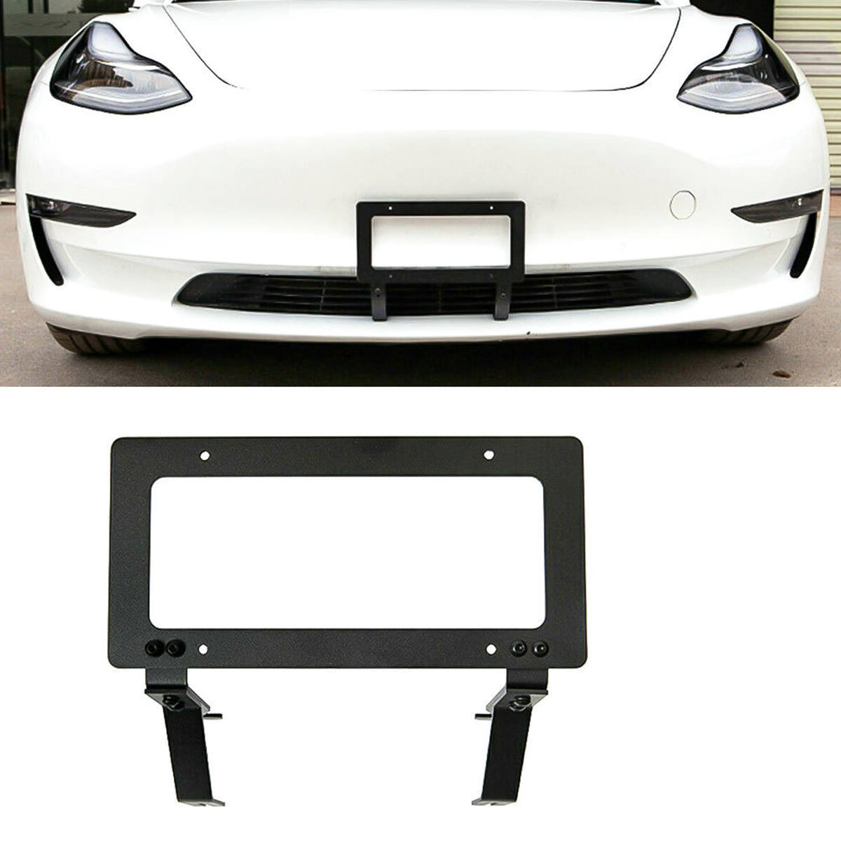 Tesla Model 3 License Plate Frame-TESGOD