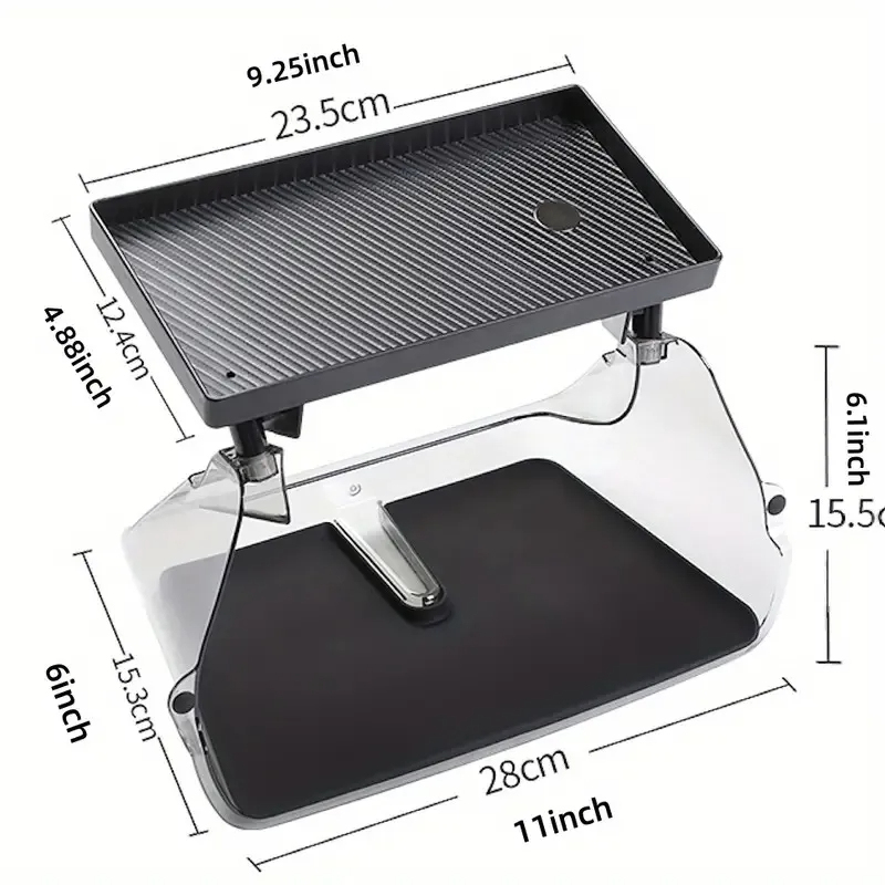 Magnetic Translucent Storage Box For Tesla Model 3/Y-TESGOD