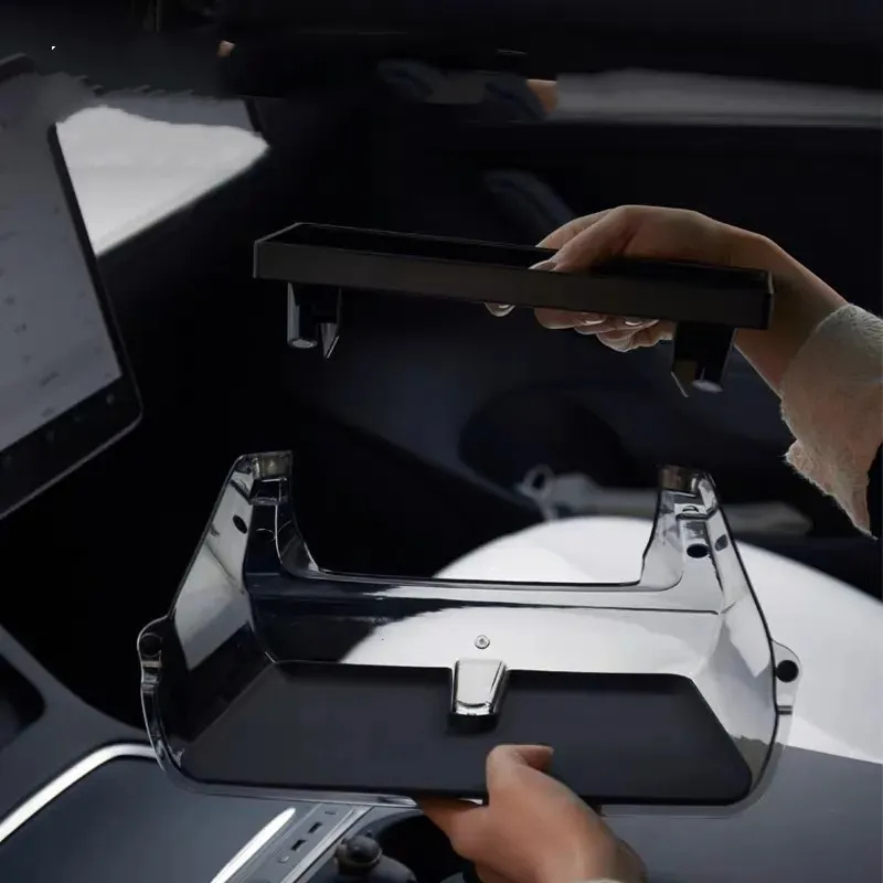 Magnetic Translucent Storage Box For Tesla Model 3/Y-TESGOD