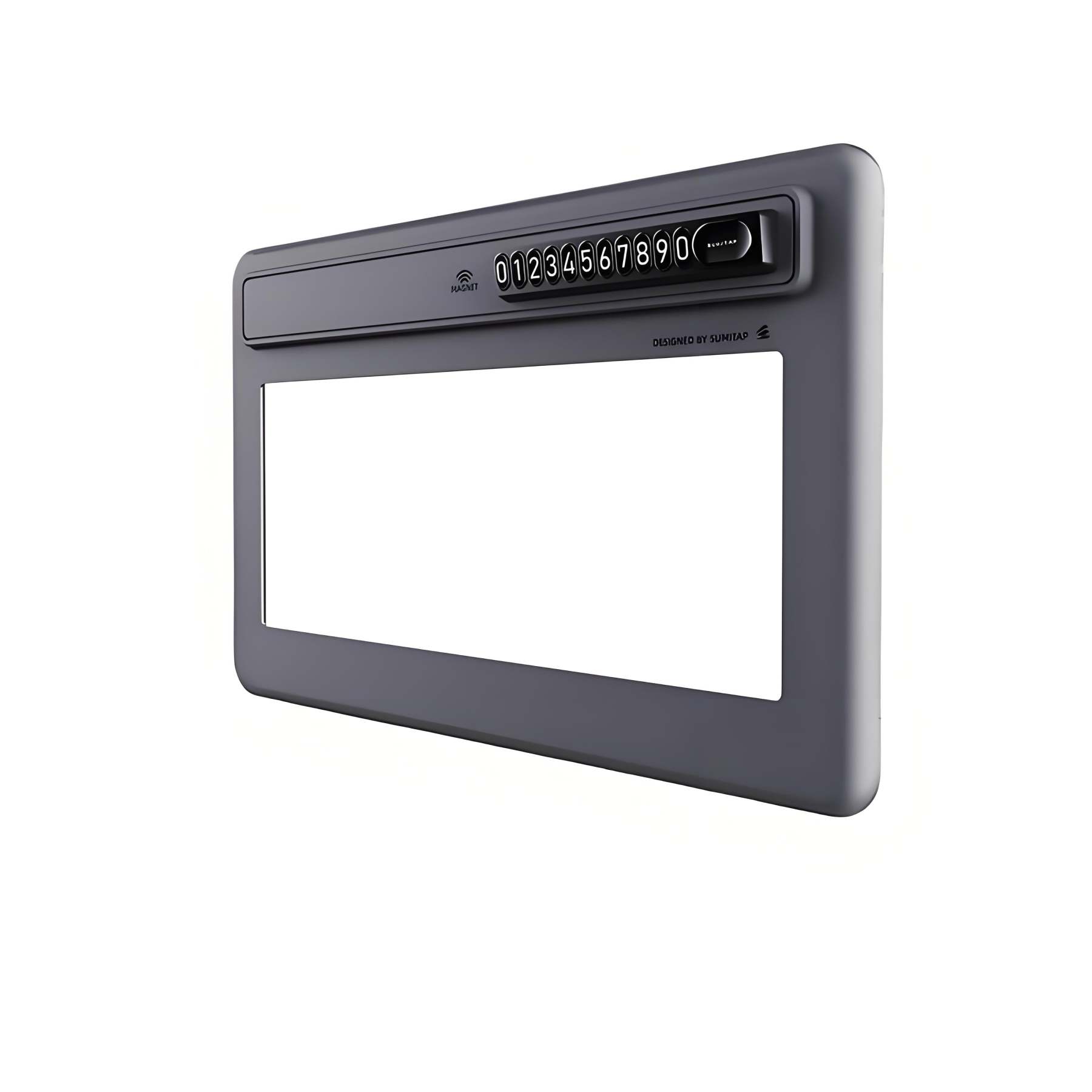 Magnetic Silicone Center Screen Frame for Tesla Model Y Juniper & Model 3 Highland