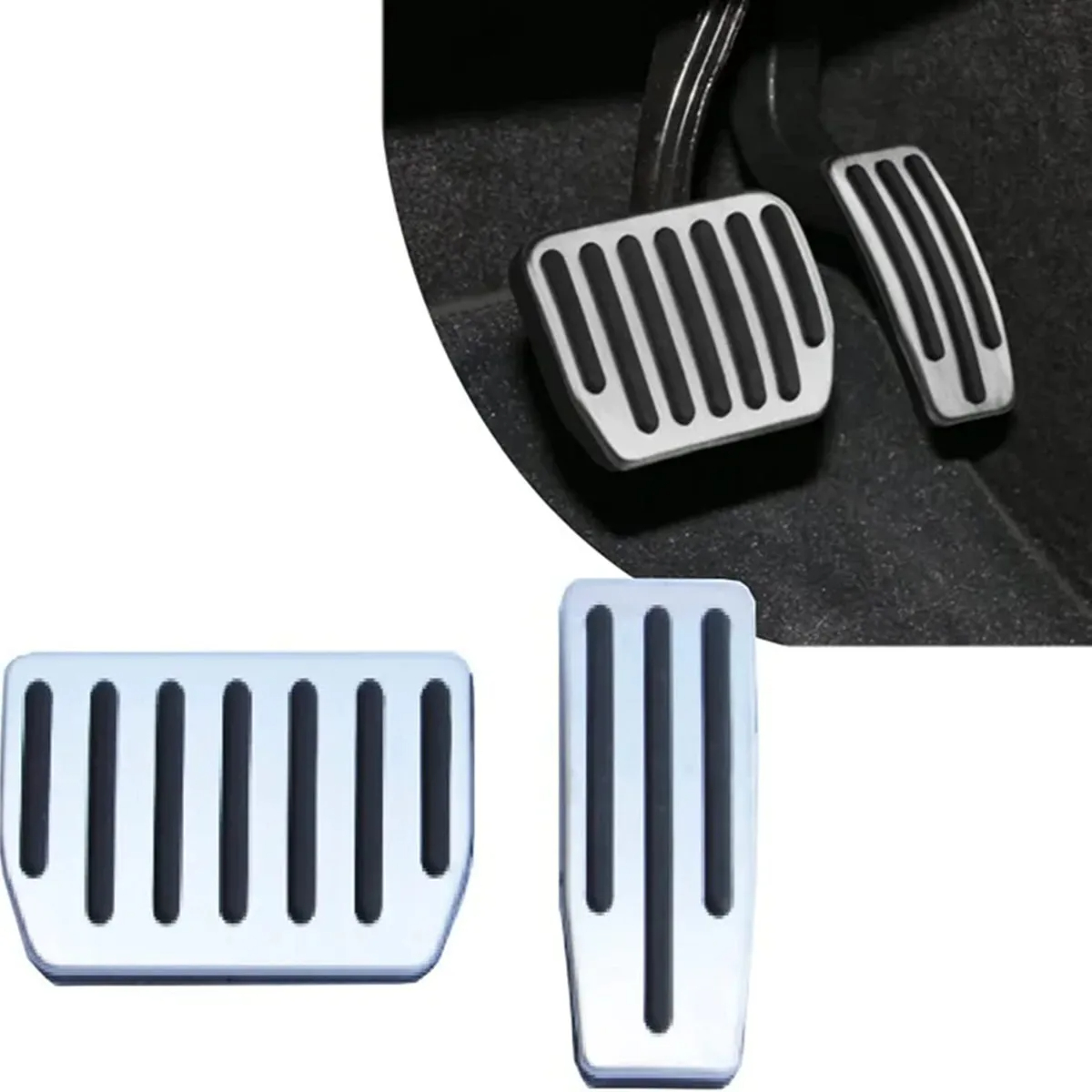 Metal Brake Accelerator Pedal Suitable for Tesla Model X/S（2017-2023）-TESGOD