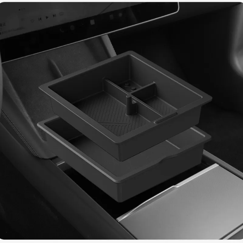 Model 3 Highland Center Console Silicone Storage Box-TESGOD