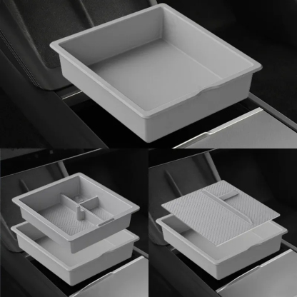 Model 3 Highland Center Console Silicone Storage Box-TESGOD