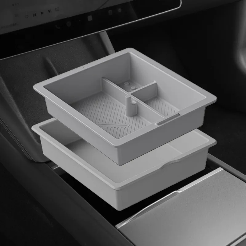 Model 3 Highland Center Console Silicone Storage Box-TESGOD
